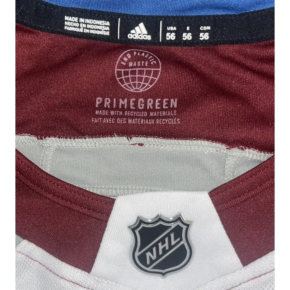 NHL Colorado Avalanche Cale Makar #8 Away Jersey Size 56 adidas Prime Green